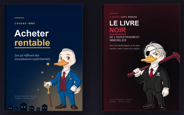 Le pack Acheter rentable et Le livre noir